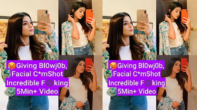 Ultra Hot Sexy Babe Trending – Most Exclusive 5Min- Fucked Incredibily – Giving Hot Blowjob